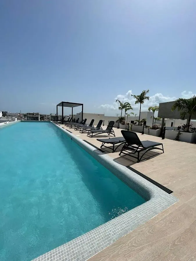 Apartmanhotel Urban Towers - Brand New Contemporary Apartment In Downtown Playa del Carmen